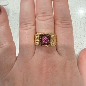 Swarovski crystal ring